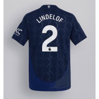 Manchester United Victor Lindelof #2 Bortatröja 2024-25 Korta ärmar